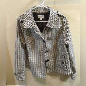 Women's Merona Plaid Blazer/jacket size XL